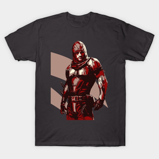 PUBG Season 5 Shadow Character T-Shirt by Creativedy Stuff